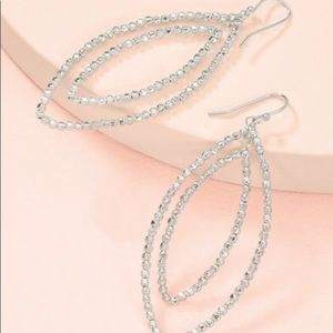 Bardot Silver Earrings from Stella & Dot